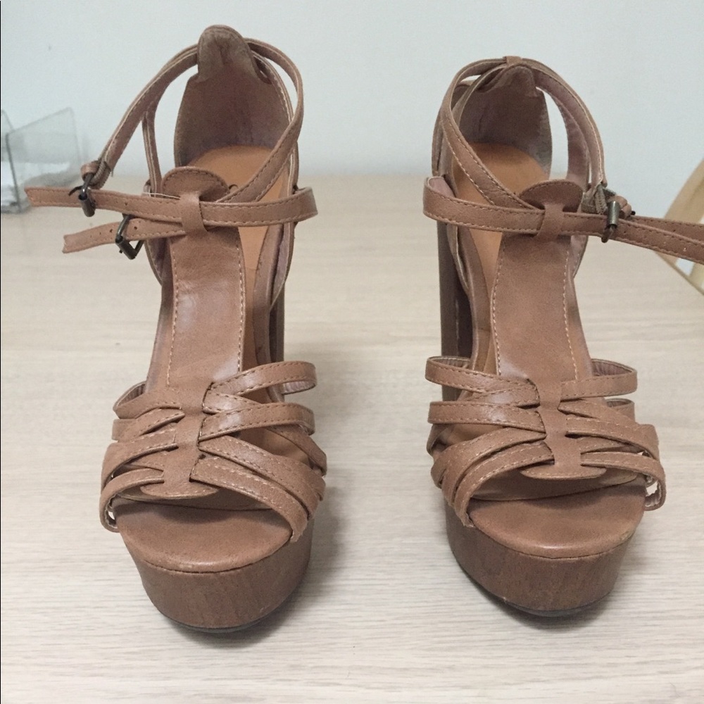 Shi tan high platform heels